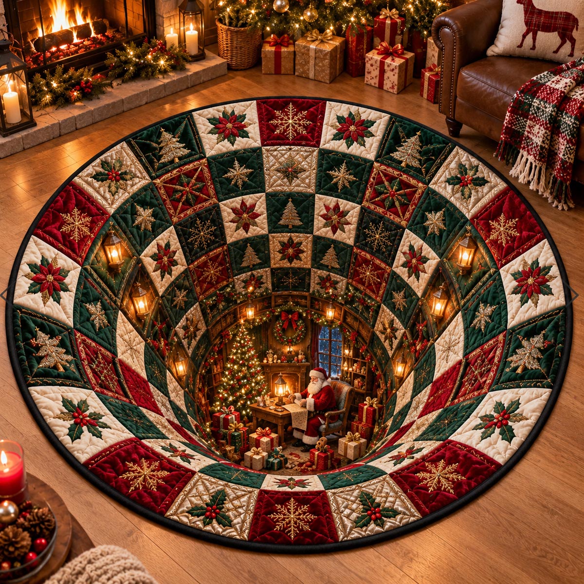 Christmas Checkerboard Drop