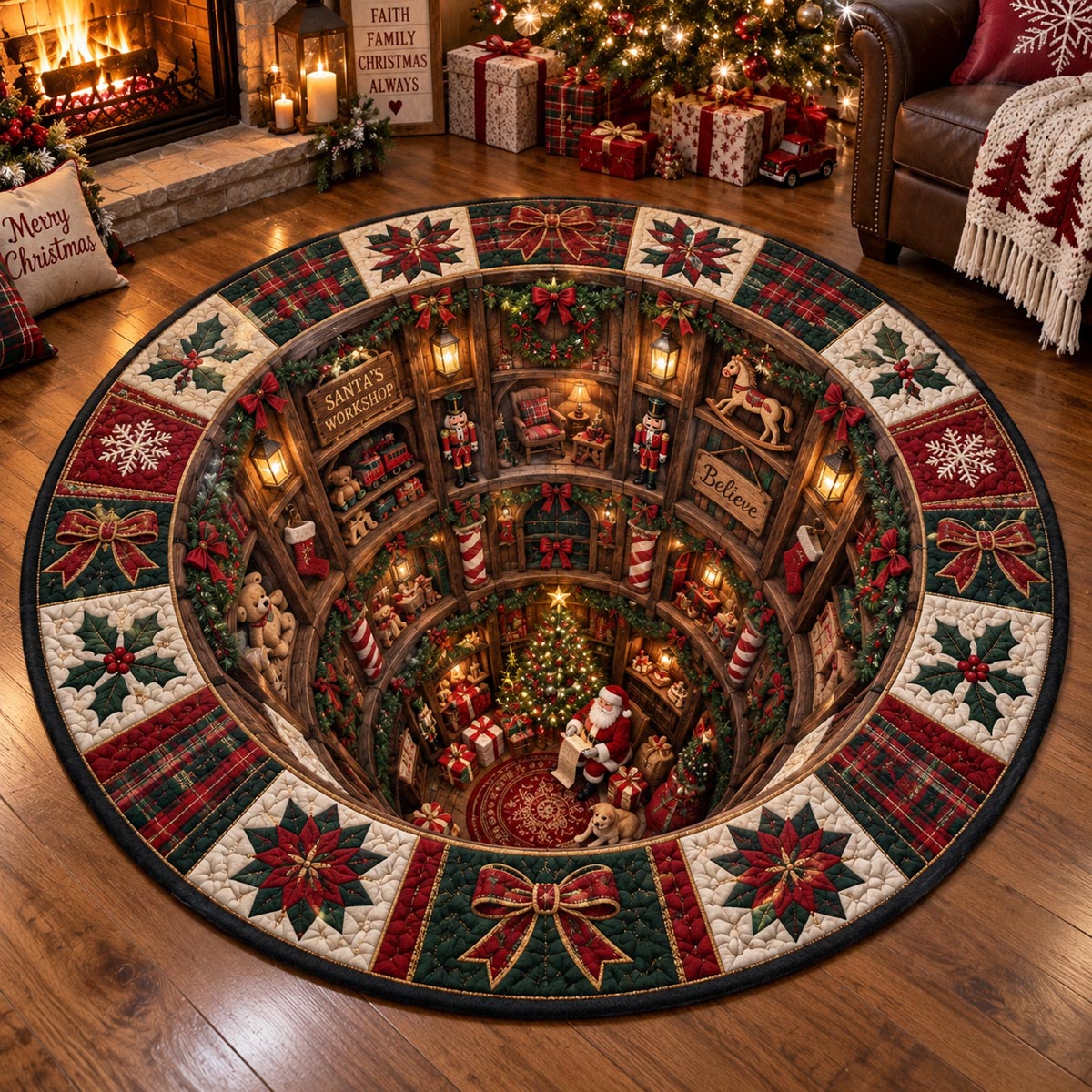 Holiday Library Spiral