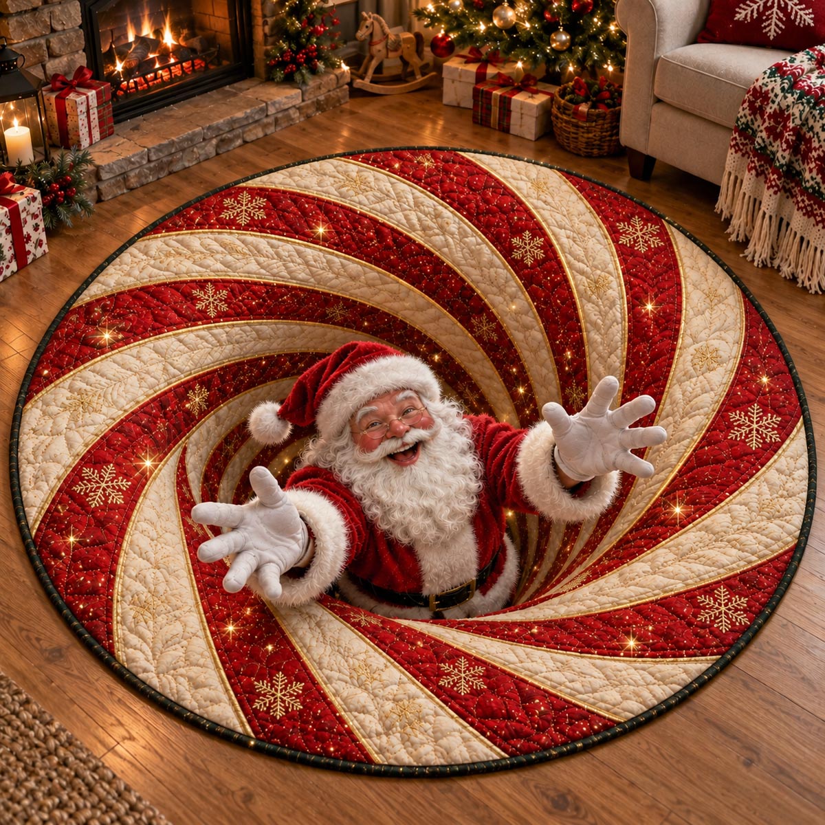 Peppermint Santa Surprise