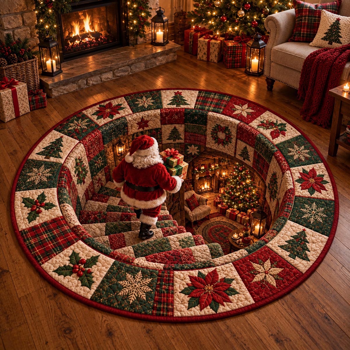 Santa Christmas Drop