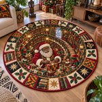 Merry Workshop Quilted Round Mat