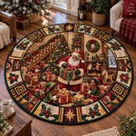 Workshop Wishes Quilted Round Mat